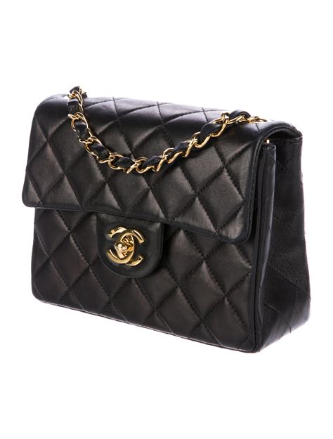 small square chanel bag|vintage chanel mini flap bag.